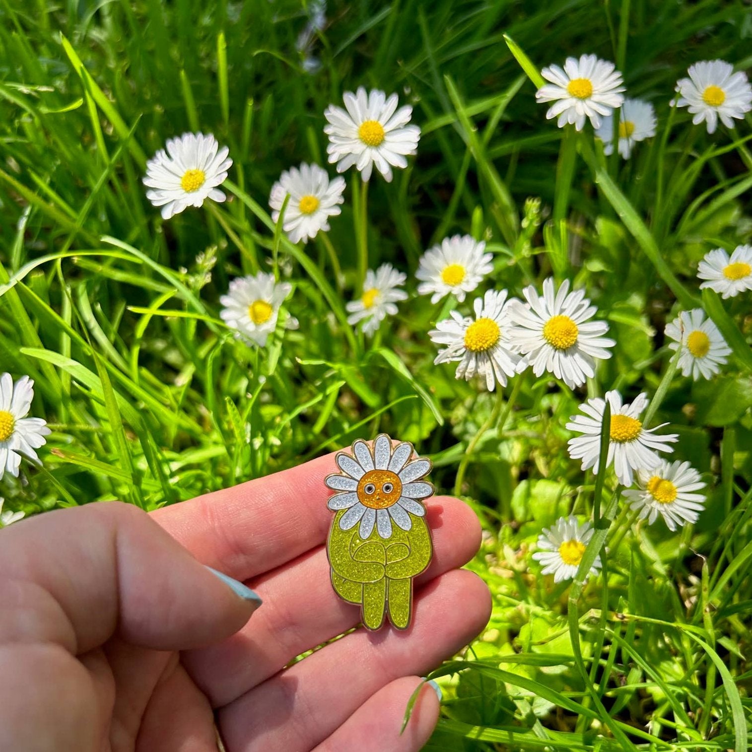 Flower Boy Enamel Pin