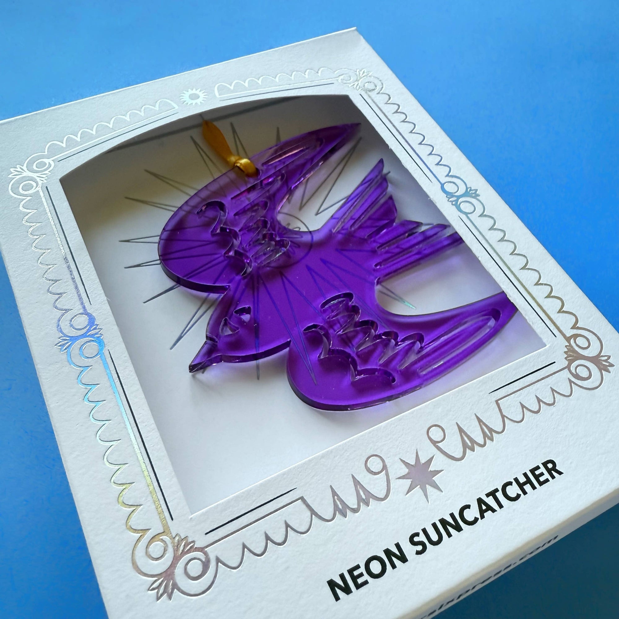 Sparrow Neon Suncatcher