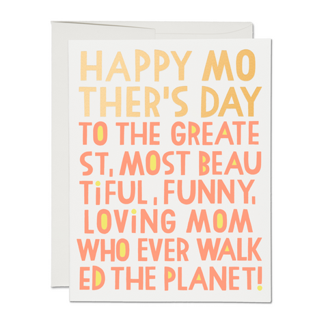 Greatest Mom - mother's day
