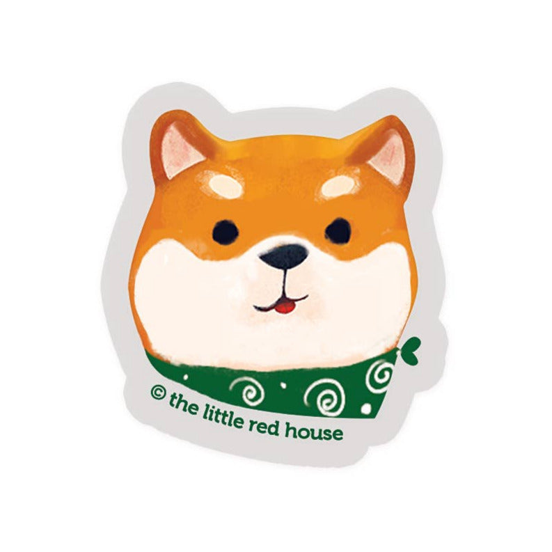 Shiba Inu Dog Clear Sticker