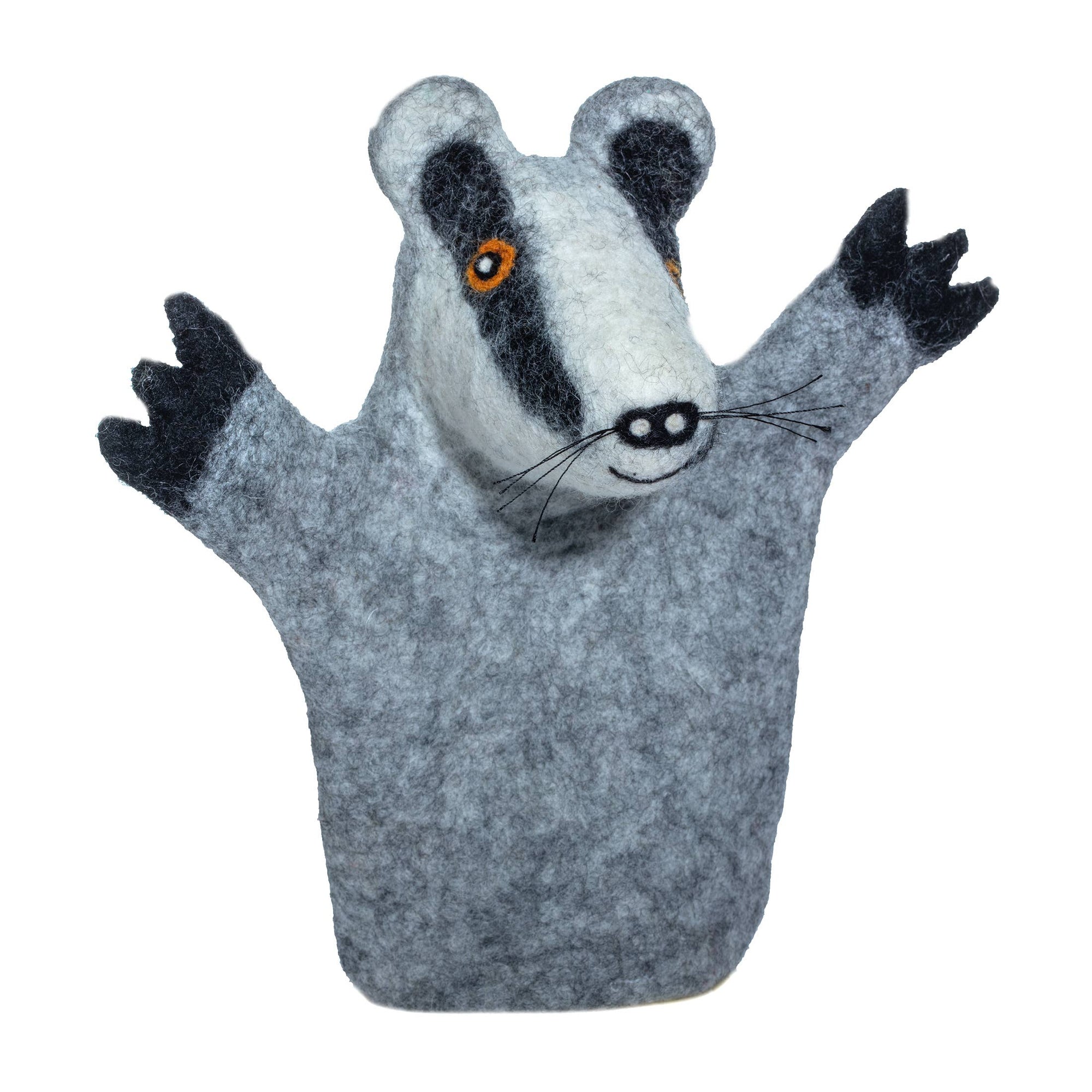 Hand Puppet - Badger