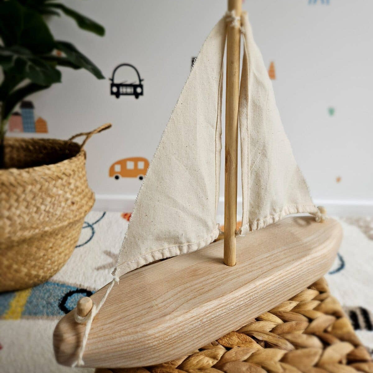EcoVoyager Recycled Tree Sailing boat