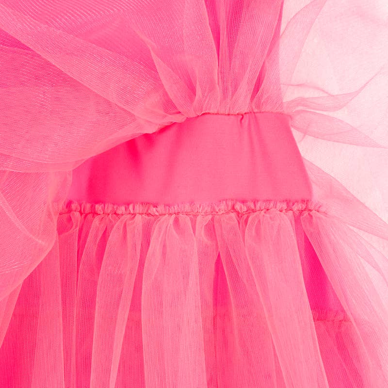 Neon pink tutu dress