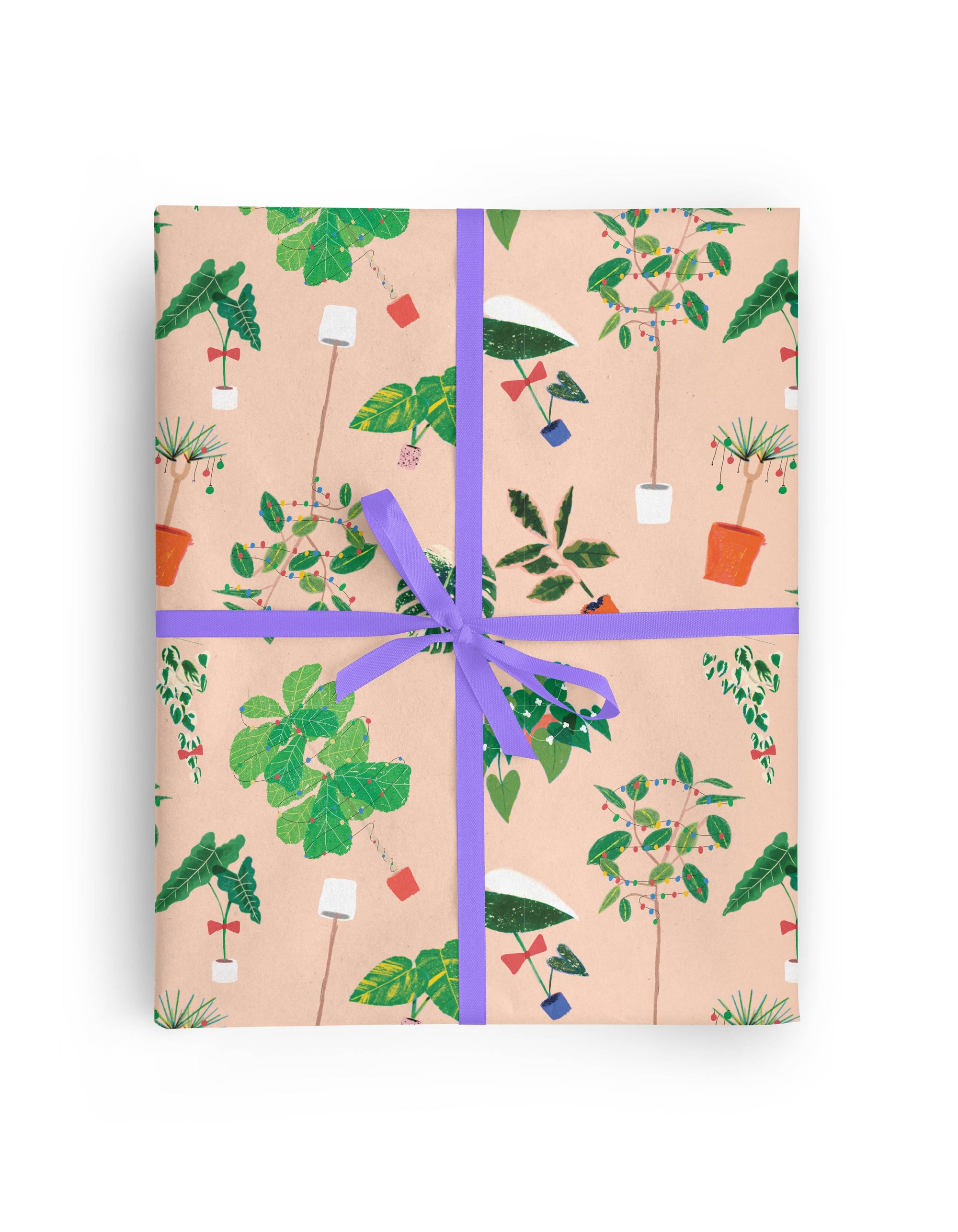 BOTANICAL XMAS  - Rolled Gift Wrap