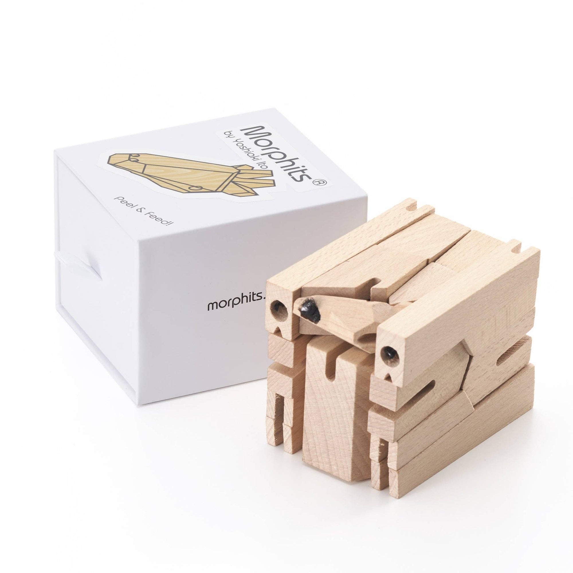 Morphits Giraffe Wooden Toy