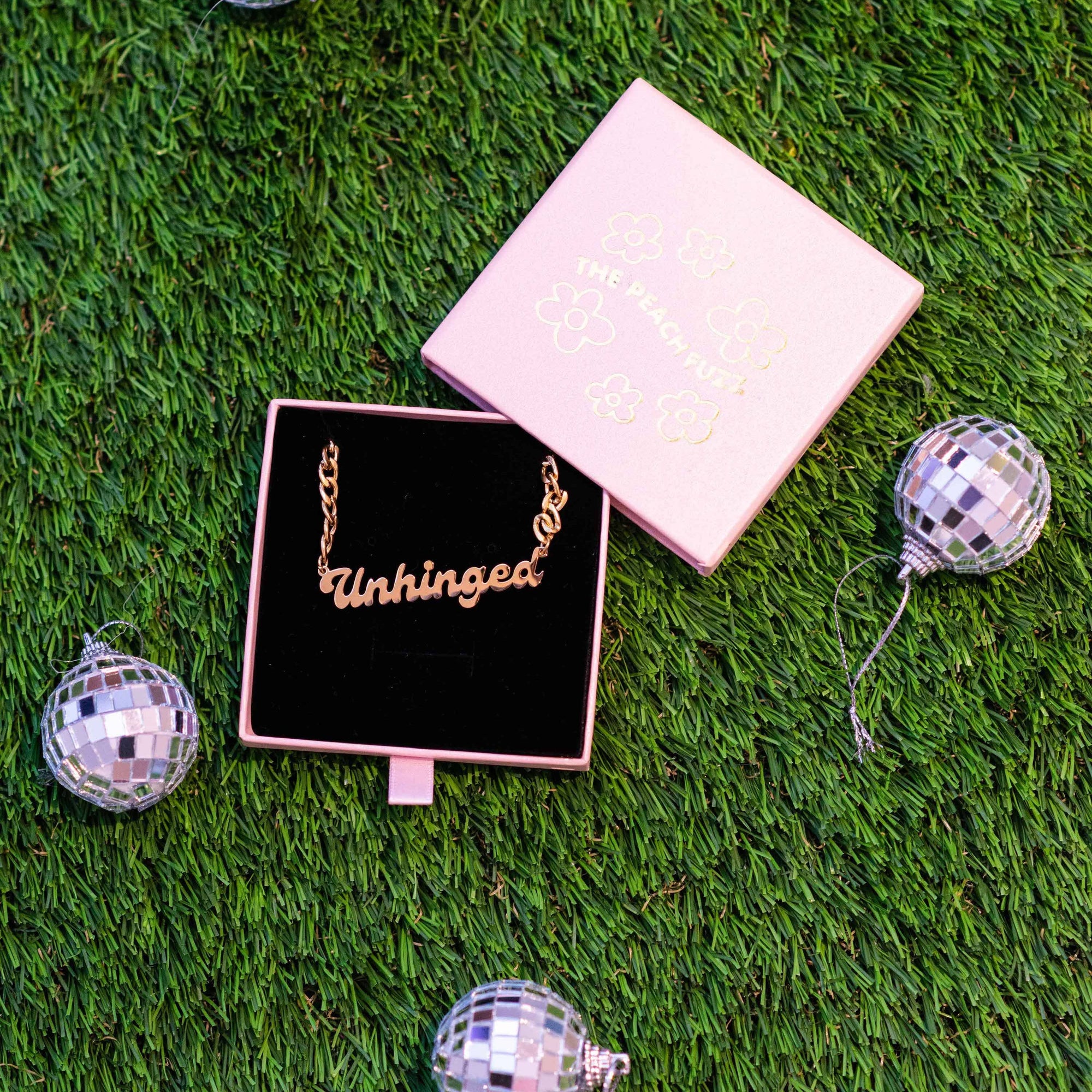 Unhinged Nameplate Necklace