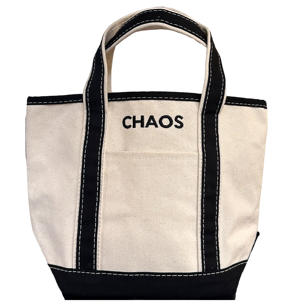 Everything’s Fine! mini Canvas Tote Bag Vintage Inspired