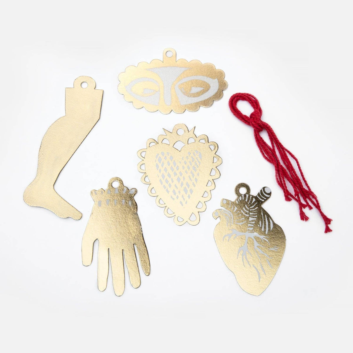 Milagros Charm Gift Tags -5pk