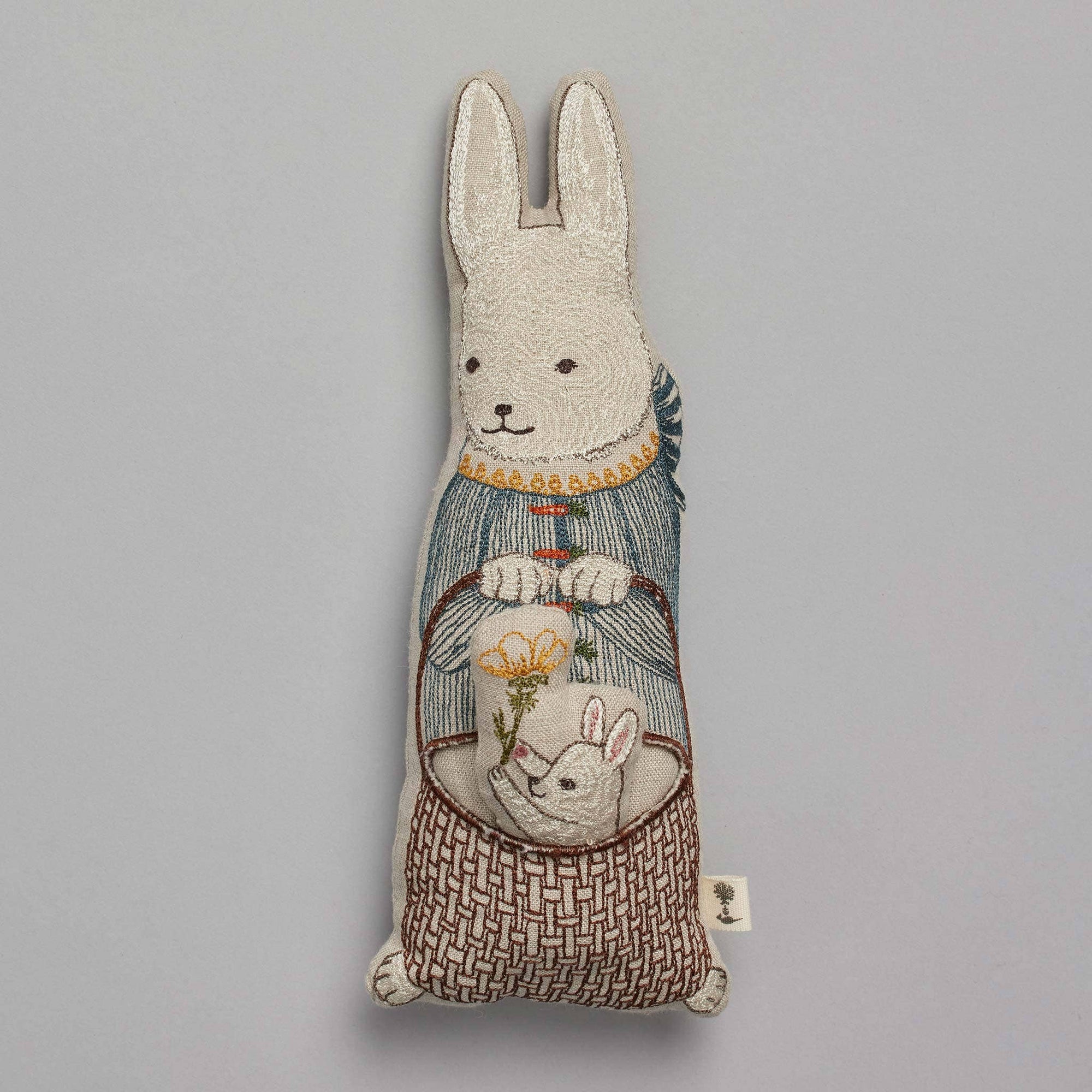 Bunny in Basket Doll