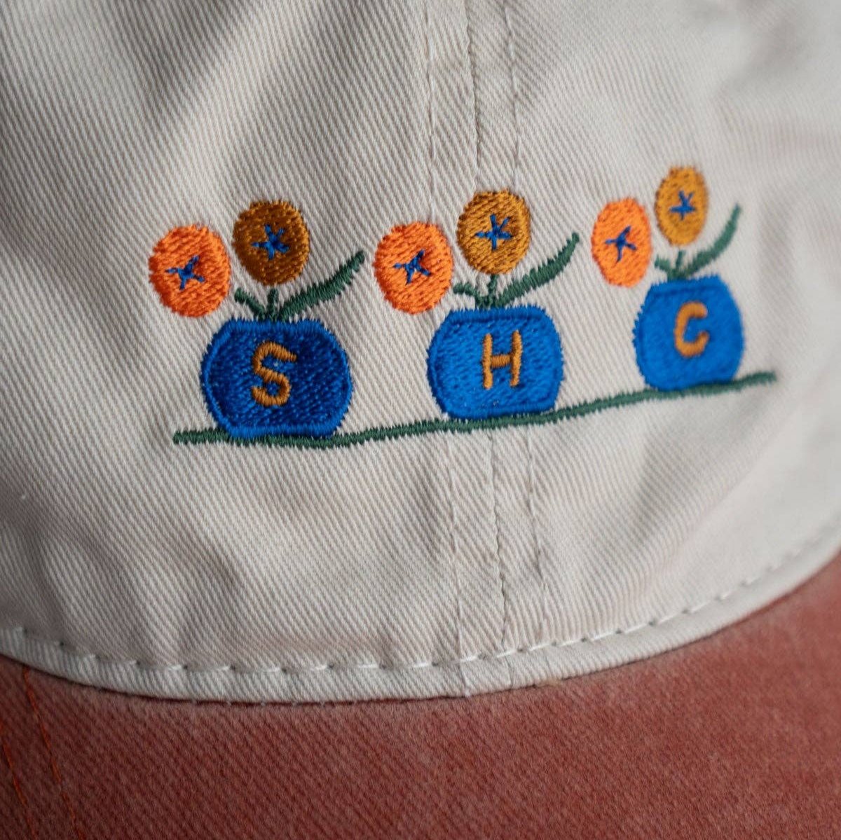 Flower Pots Two-Tone Dad Hat