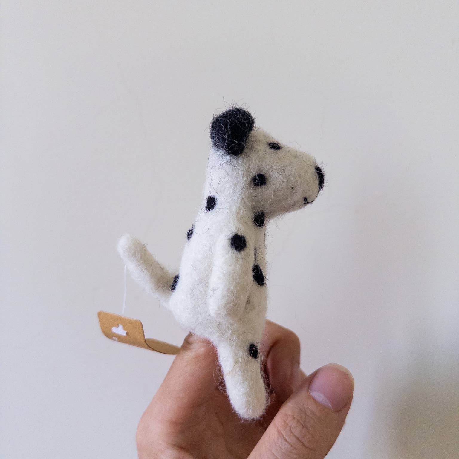 Felt Finger Puppet: Dalmatian