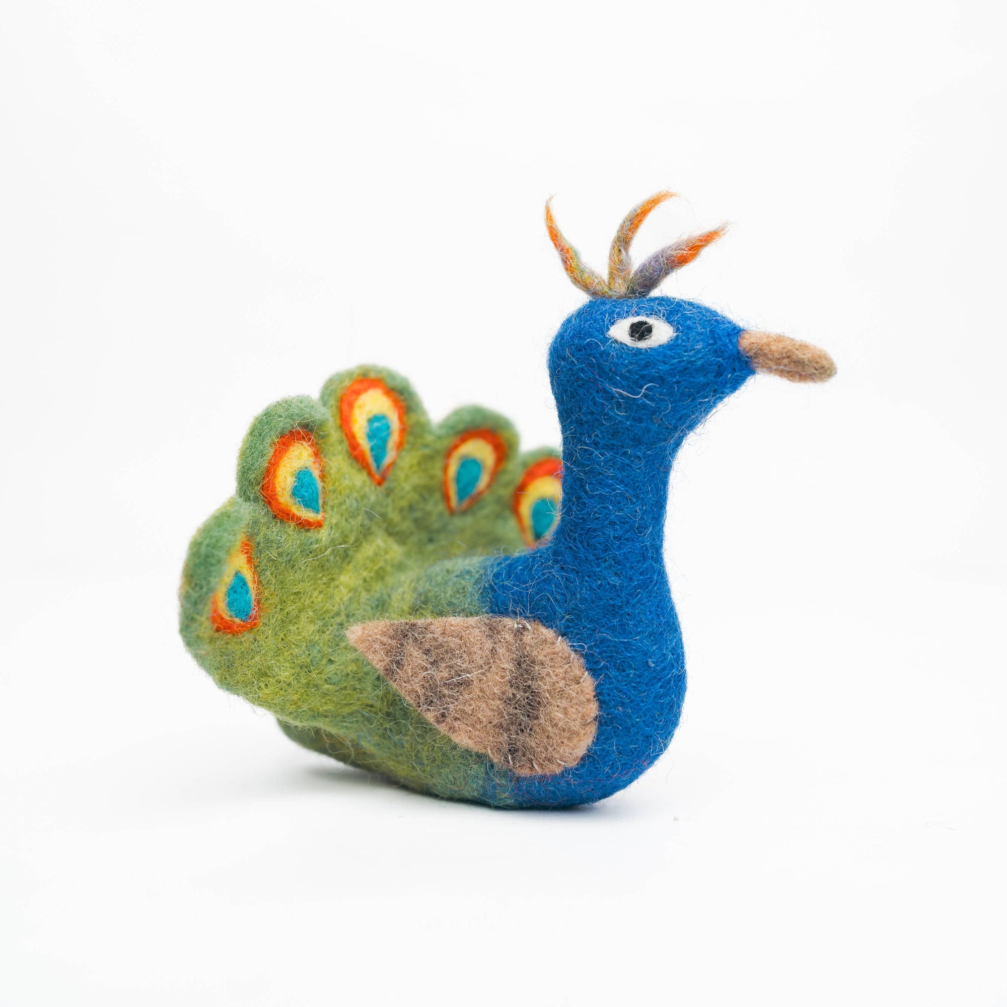 Peacock Finger Puppet