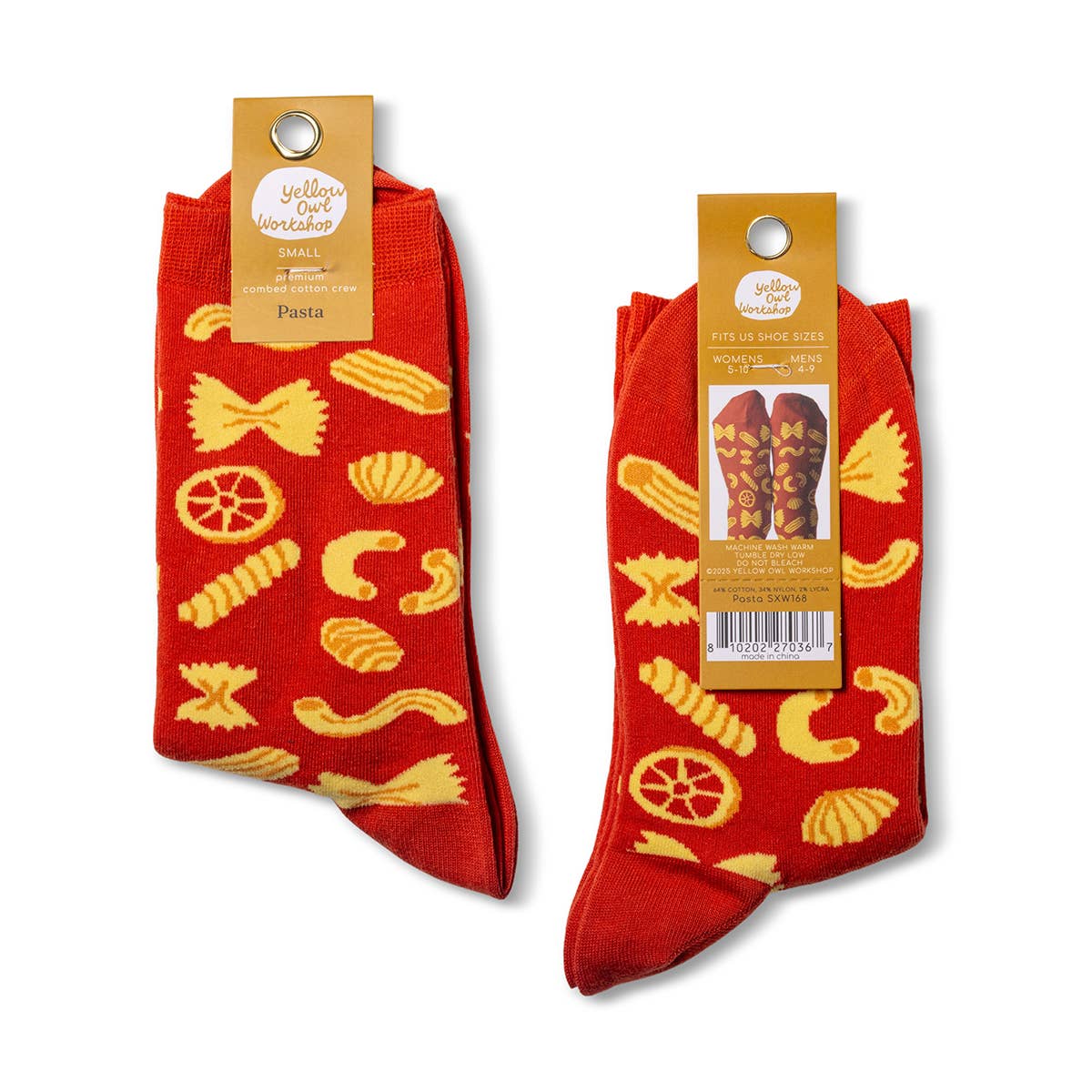 Pasta - Small Crew Socks