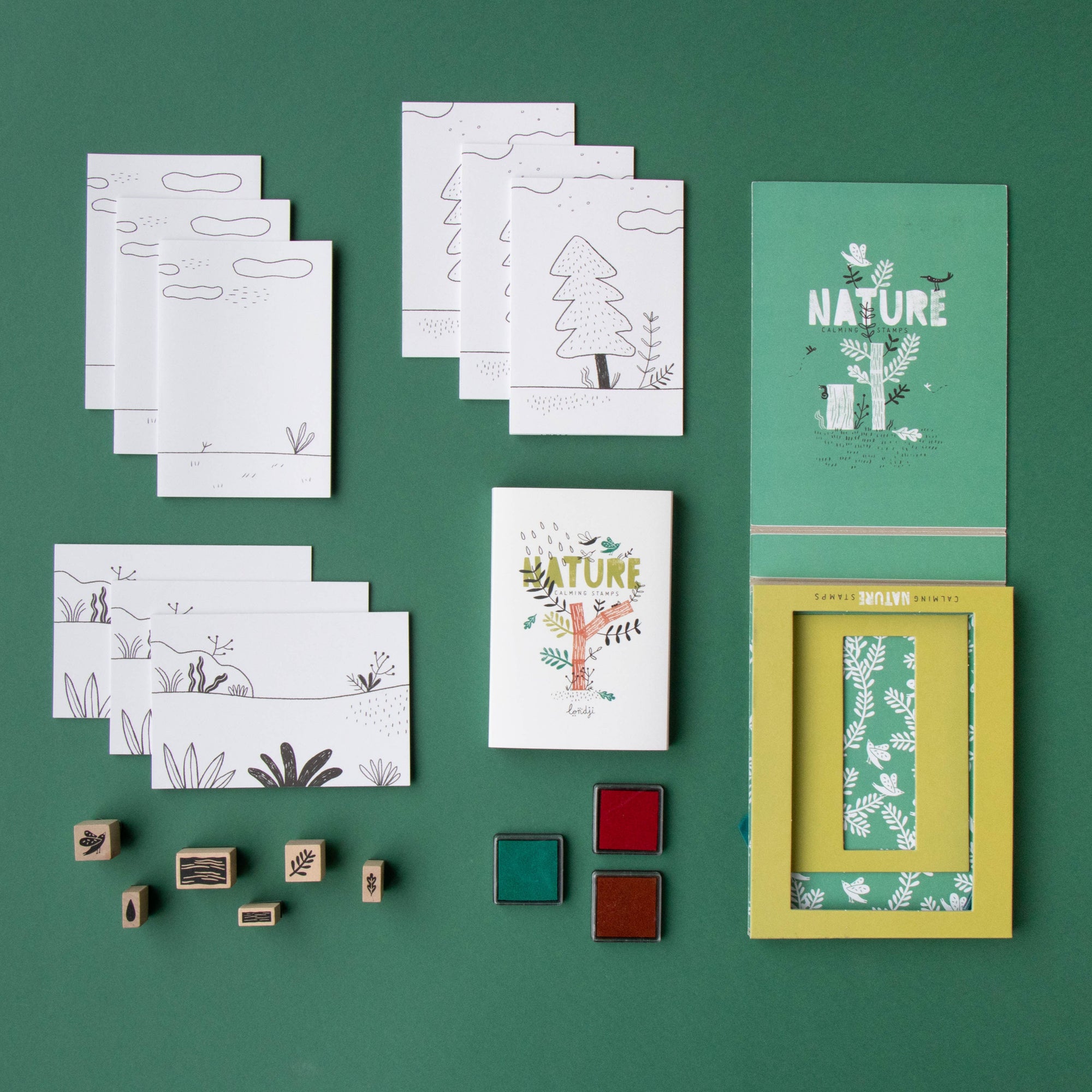 Calm Stamps- nature