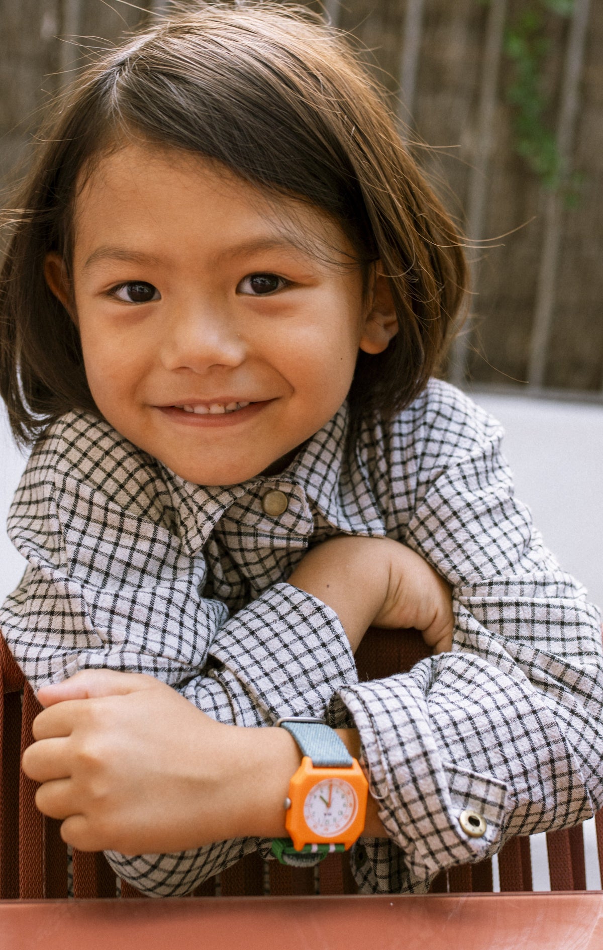 Circus - Denim and Green watch (KIDS & WOMEN)