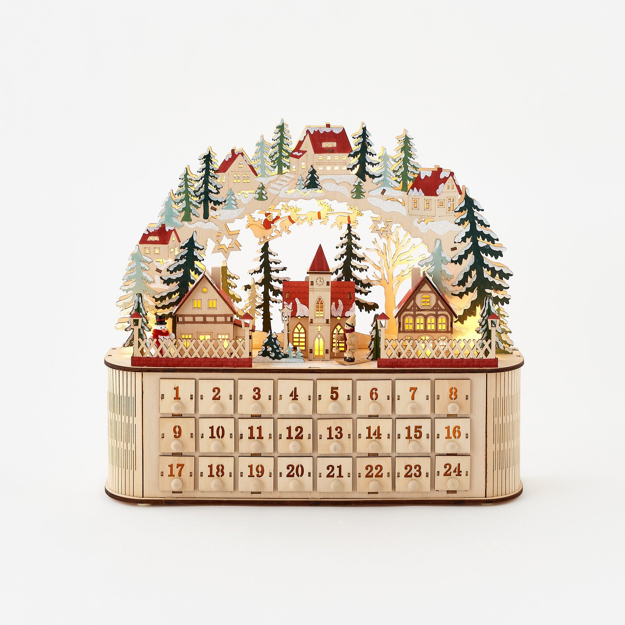 Mountain Scene Advent Calendar