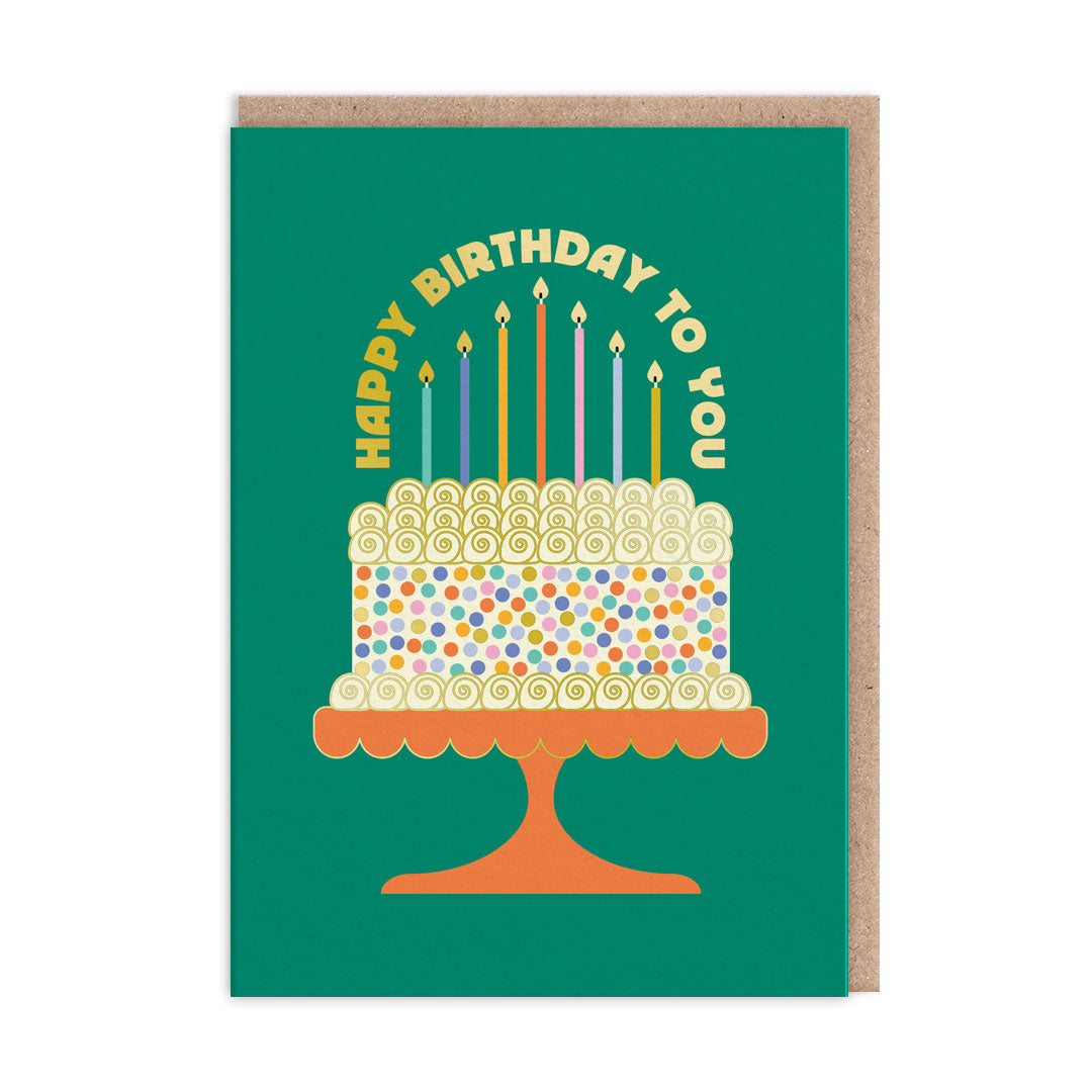 Celebration Cake Greeting Card