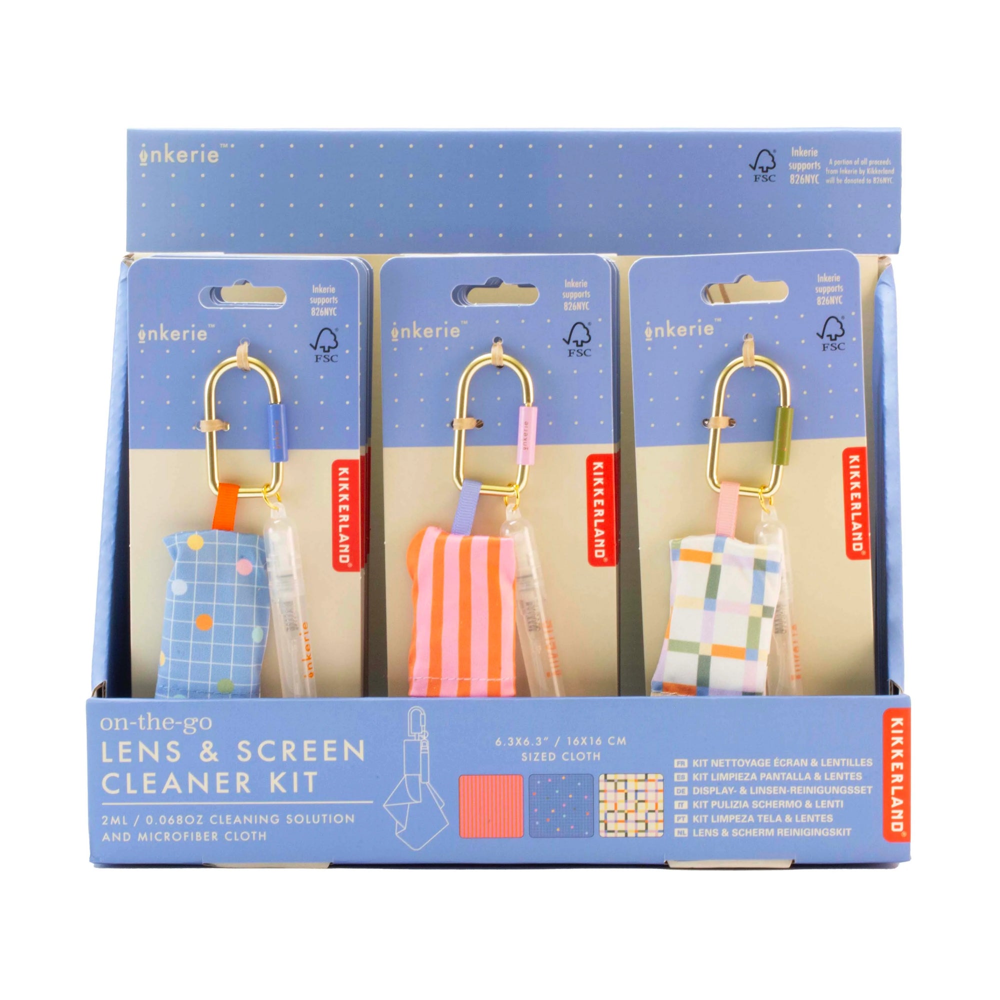 Inkerie On The Go Lens & Screen Clean Kit