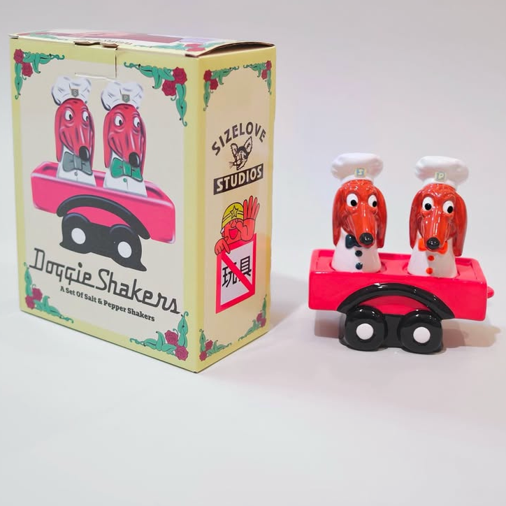 Doggie Diner Salt and Pepper Shakers