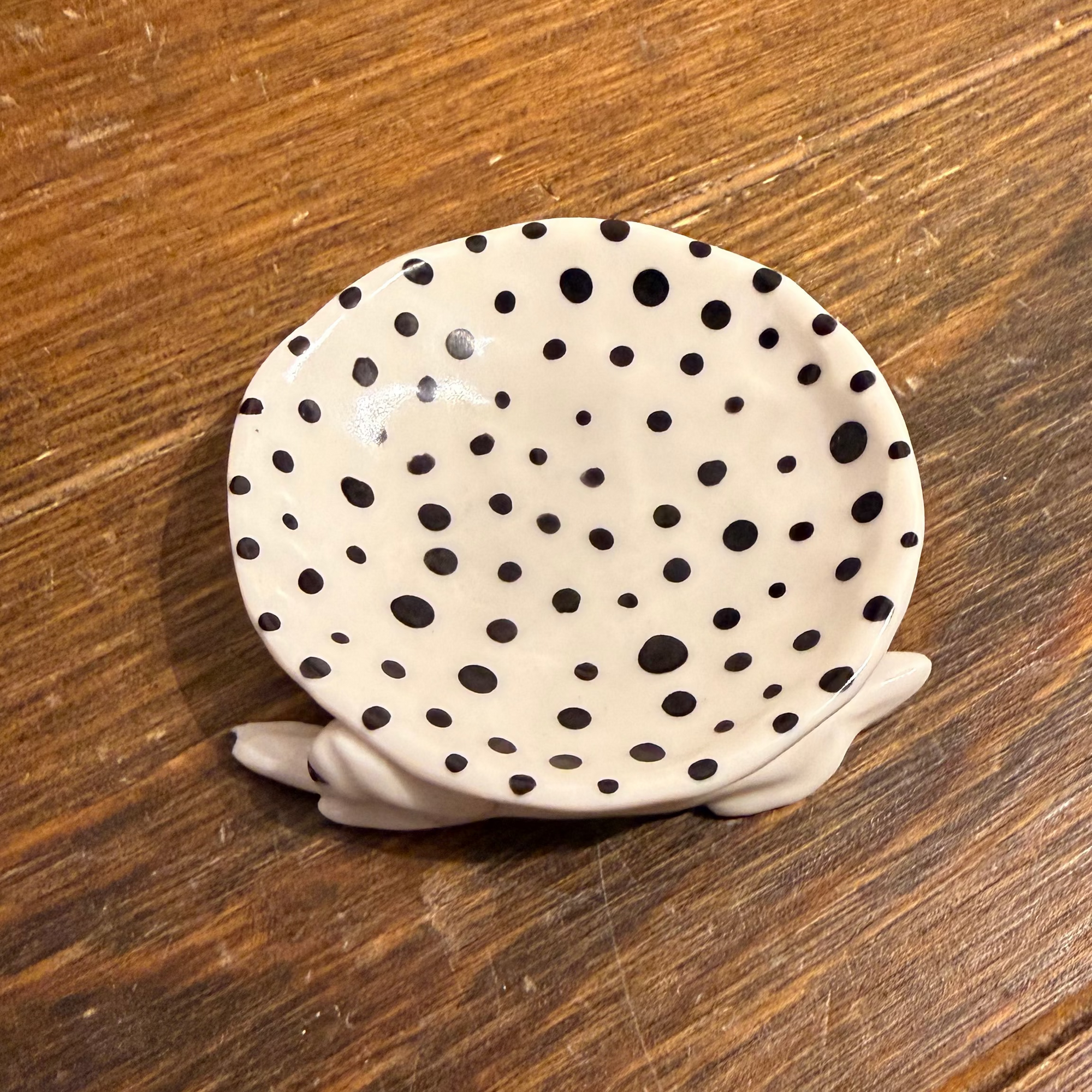 Mini Dog Dish w Spots -Eleonor Boström
