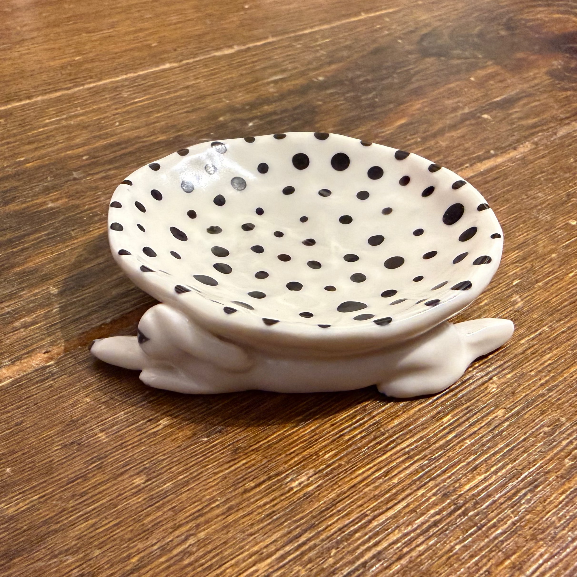 Mini Dog Dish w Spots -Eleonor Boström