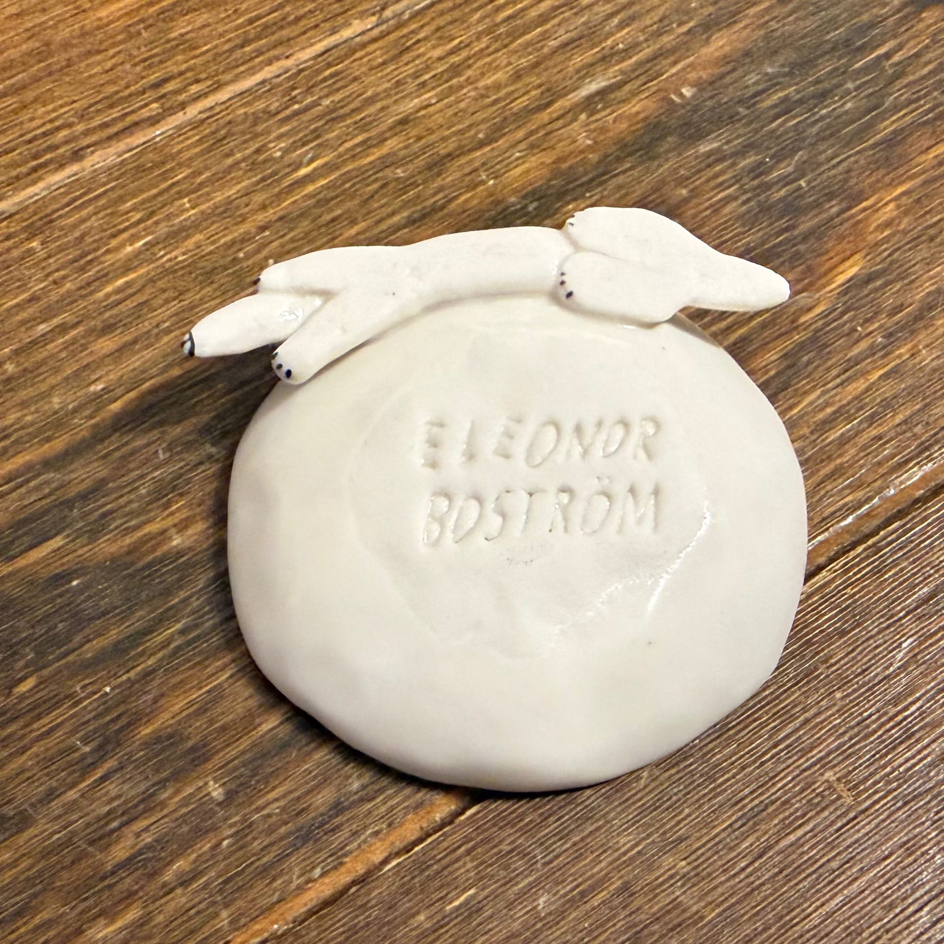 Mini Dog Dish w Spots -Eleonor Boström