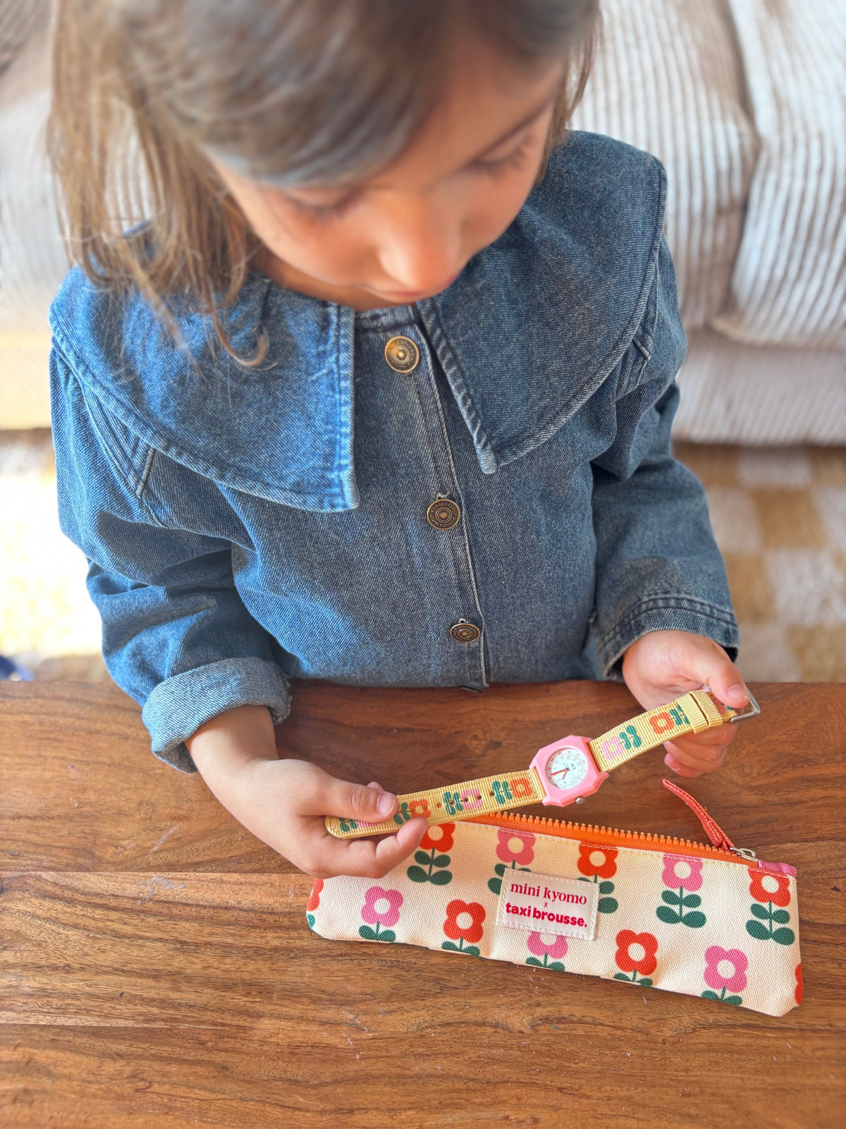 Seventies Flowers - Taxi Brousse x Mini Kyomo Collab (KIDS & WOMEN)