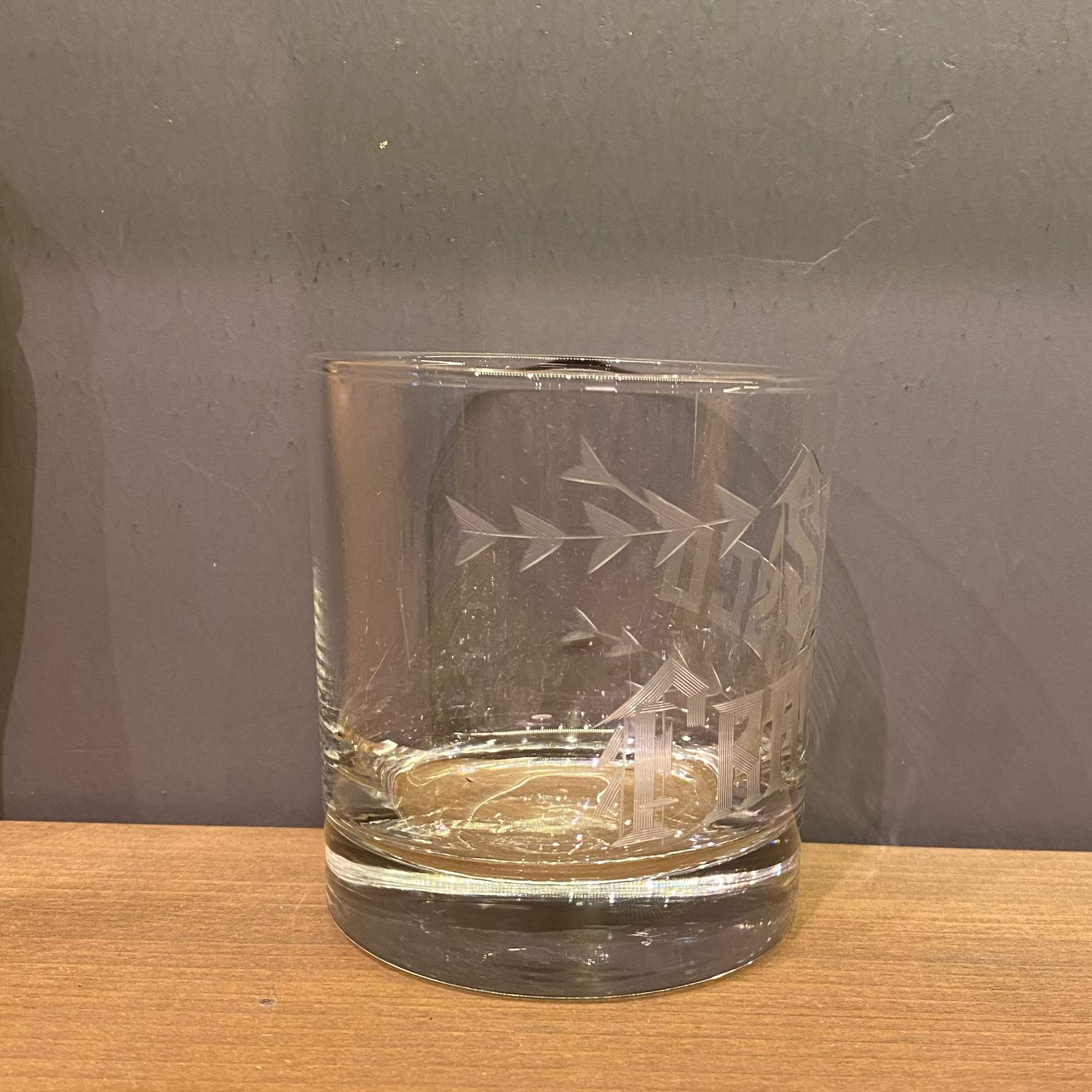 SAN FRANCISCO Hand Engraved Glasses -set of 2