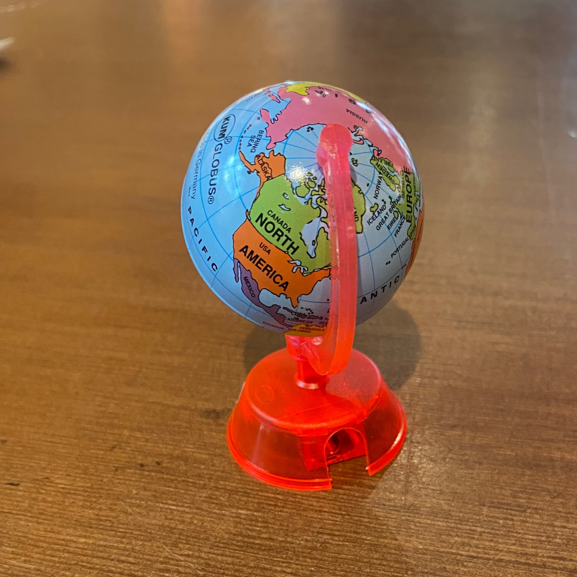 World Globe Pencil Sharpener
