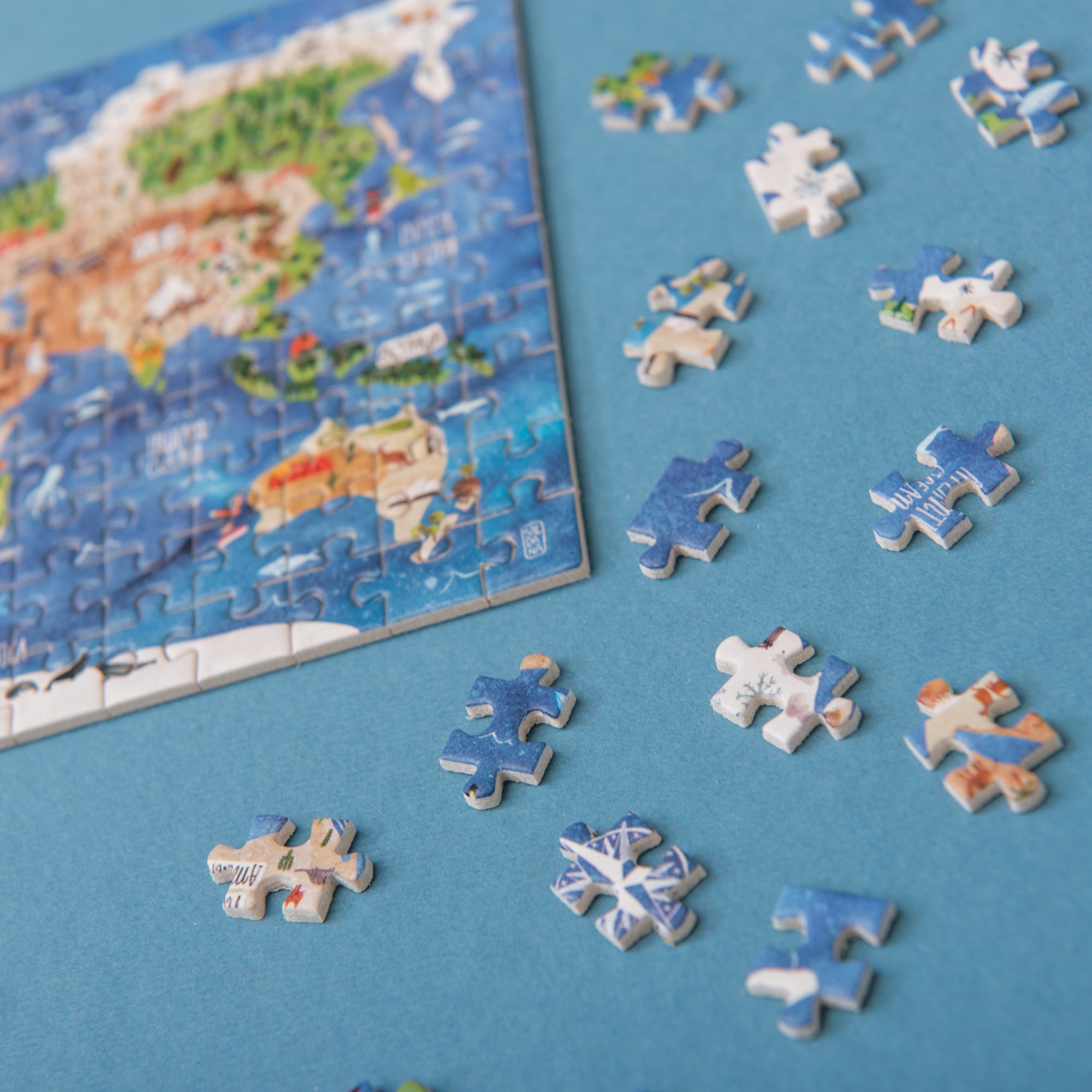Discover the World  -150 pcs -Micropuzzle