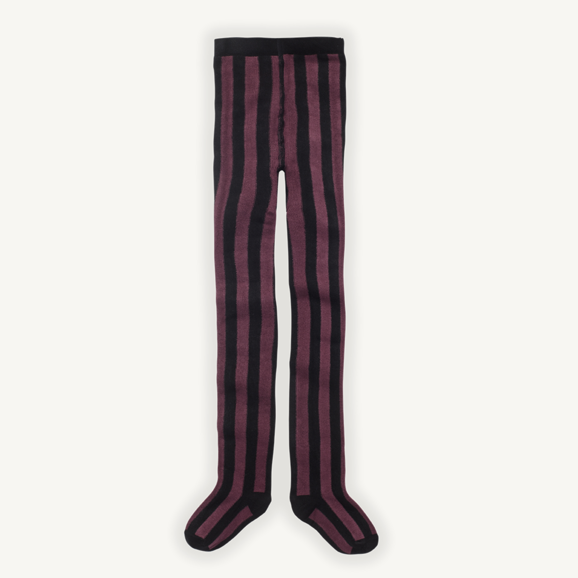 Baby Tights Stripe Fig