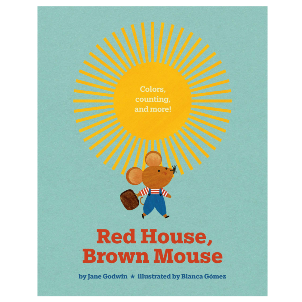 Red House Brown Mouse -Board Book