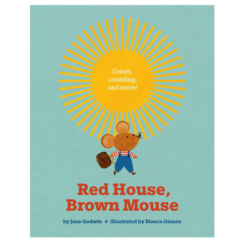 Red House Brown Mouse -Board Book (1-3yrs)