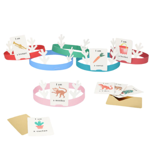 Reindeer with Velvet Bows Crackers -6pk