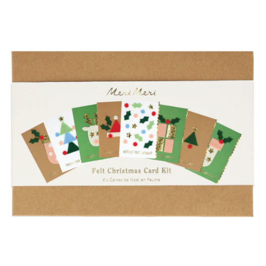Christmas Felt Card Kit -8pk