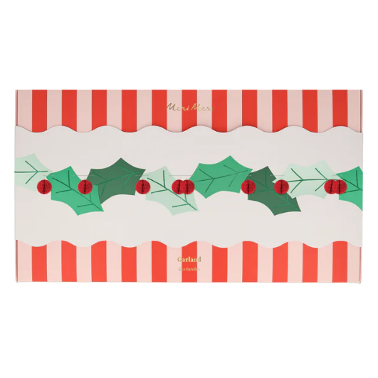 Honeycomb Holly Garland