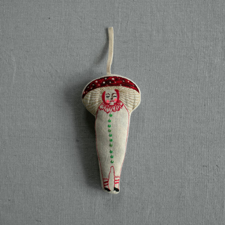 Mushroom Lavender-scented Ornament