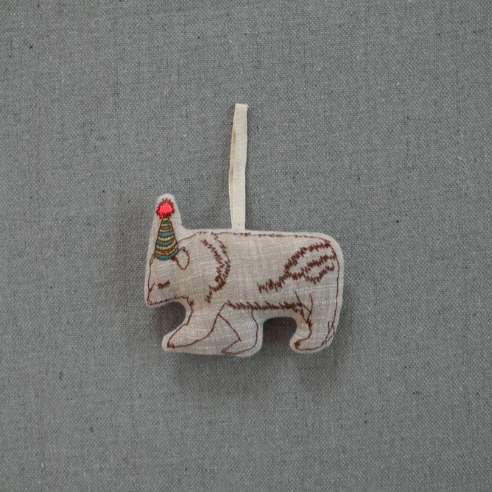 Party Bear Lavender-scented Ornament