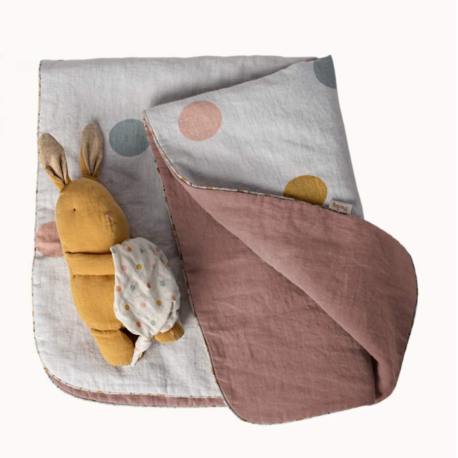 Maileg Baby Blanket -rose