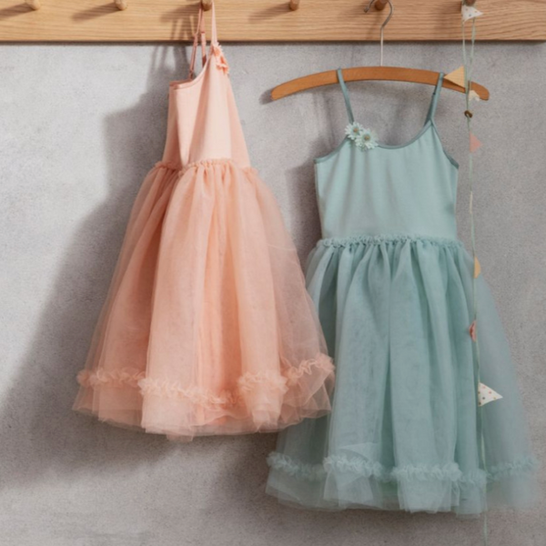 Princess Tulle Dress -mint 2-3yrs