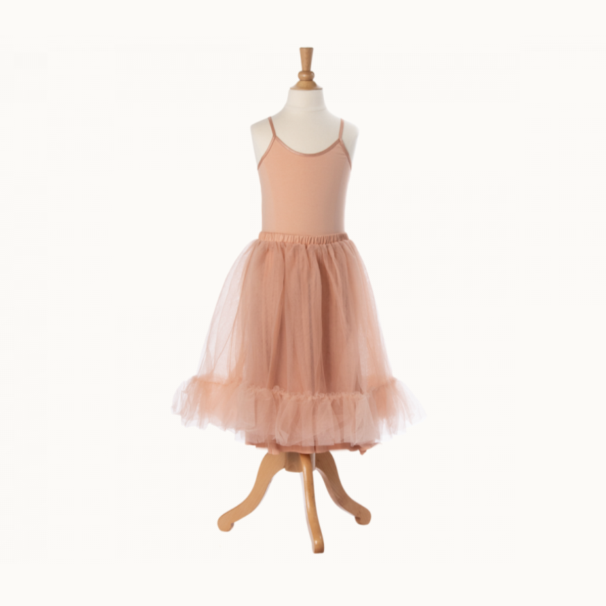Ballerina Dress -melon 4-8yrs