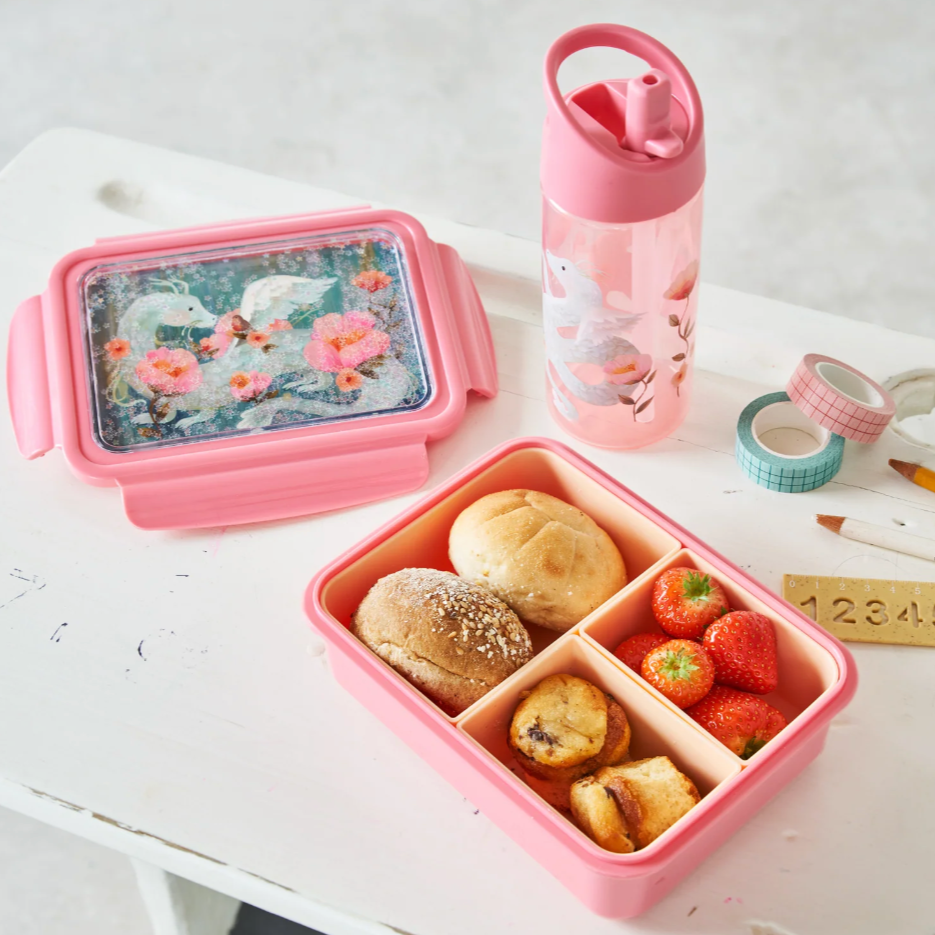 Lunchbox Bento Fairytale Dragon with pearl stars