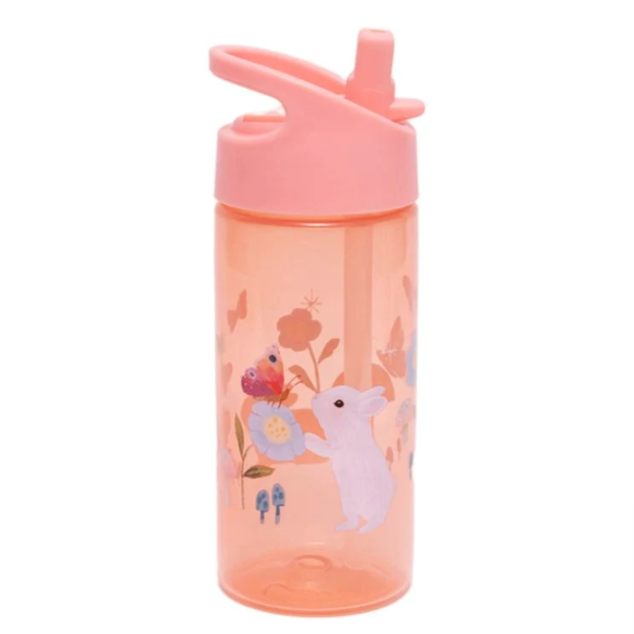 Drinking Bottle Bunny -melba pink