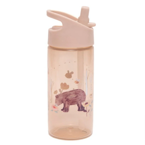 Drinking Bottle Humming Bear -linen