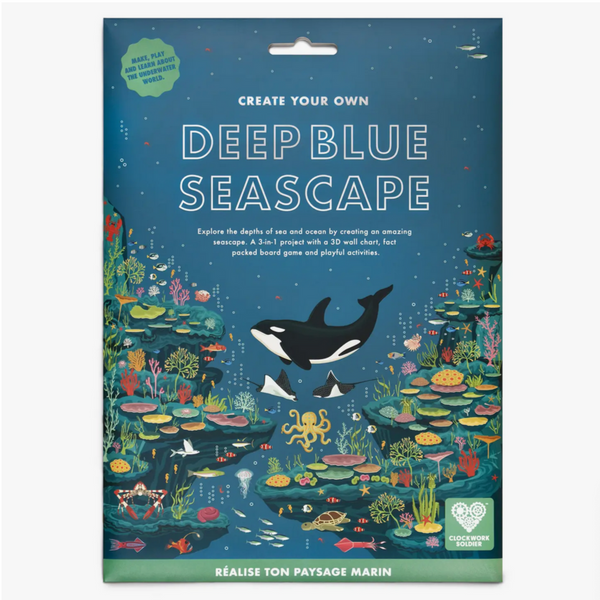 Create Your Own Deep Blue Seascape 7yrs+