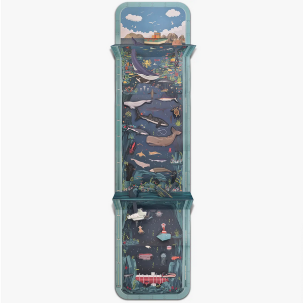 Create Your Own Deep Blue Seascape 7yrs+