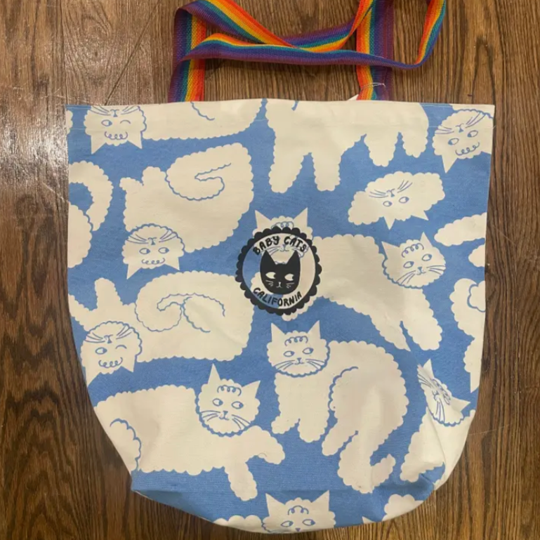 Cloud Cat Tote Bag