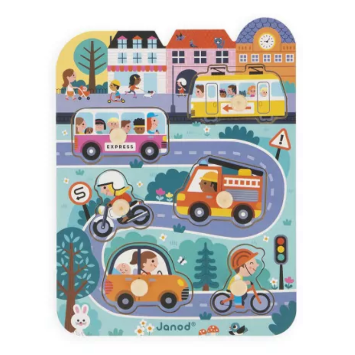 In The Town Puzzle 6pcs