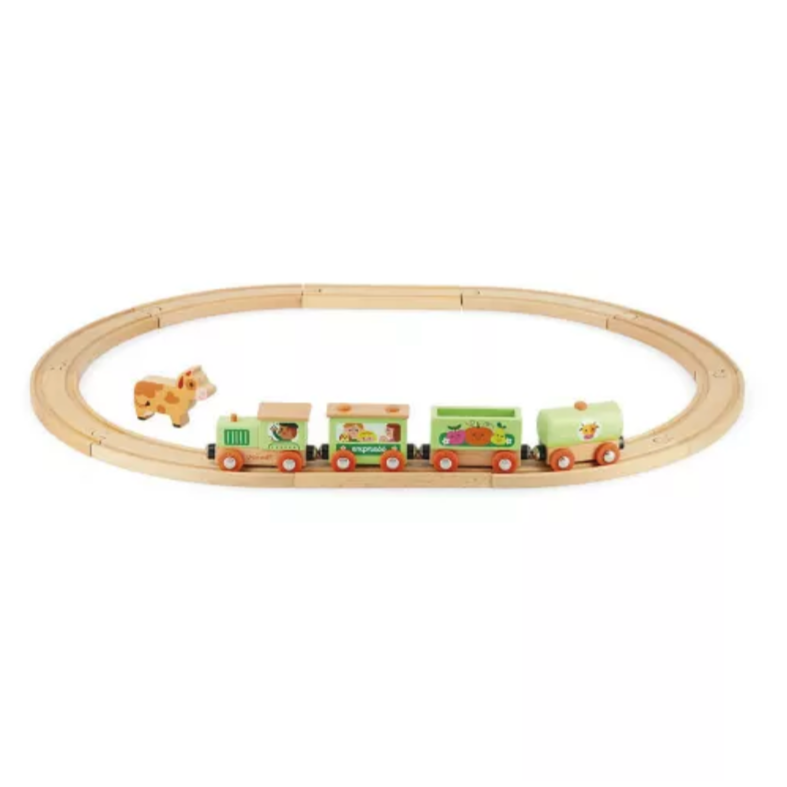 Story Farm Train With Tracks