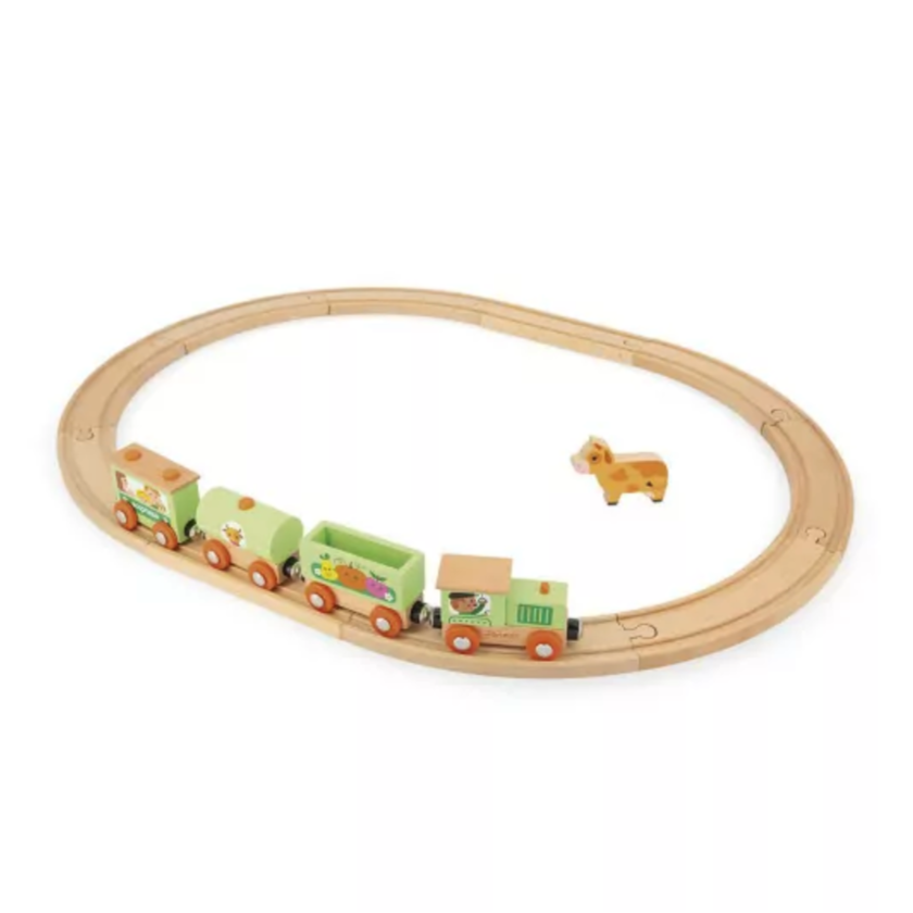 Story Farm Train With Tracks